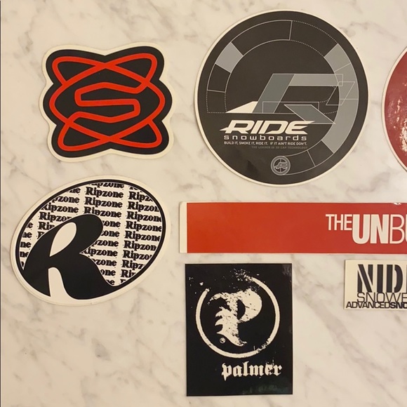 Snowboarding Stickers - Picture 2 of 3